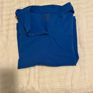 Figs Women's Rafaela Scrub Top Royal Blue 5X